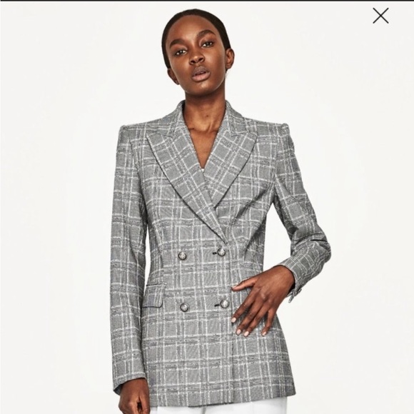 SOLD GreyZara blazer - Picture 2 of 5